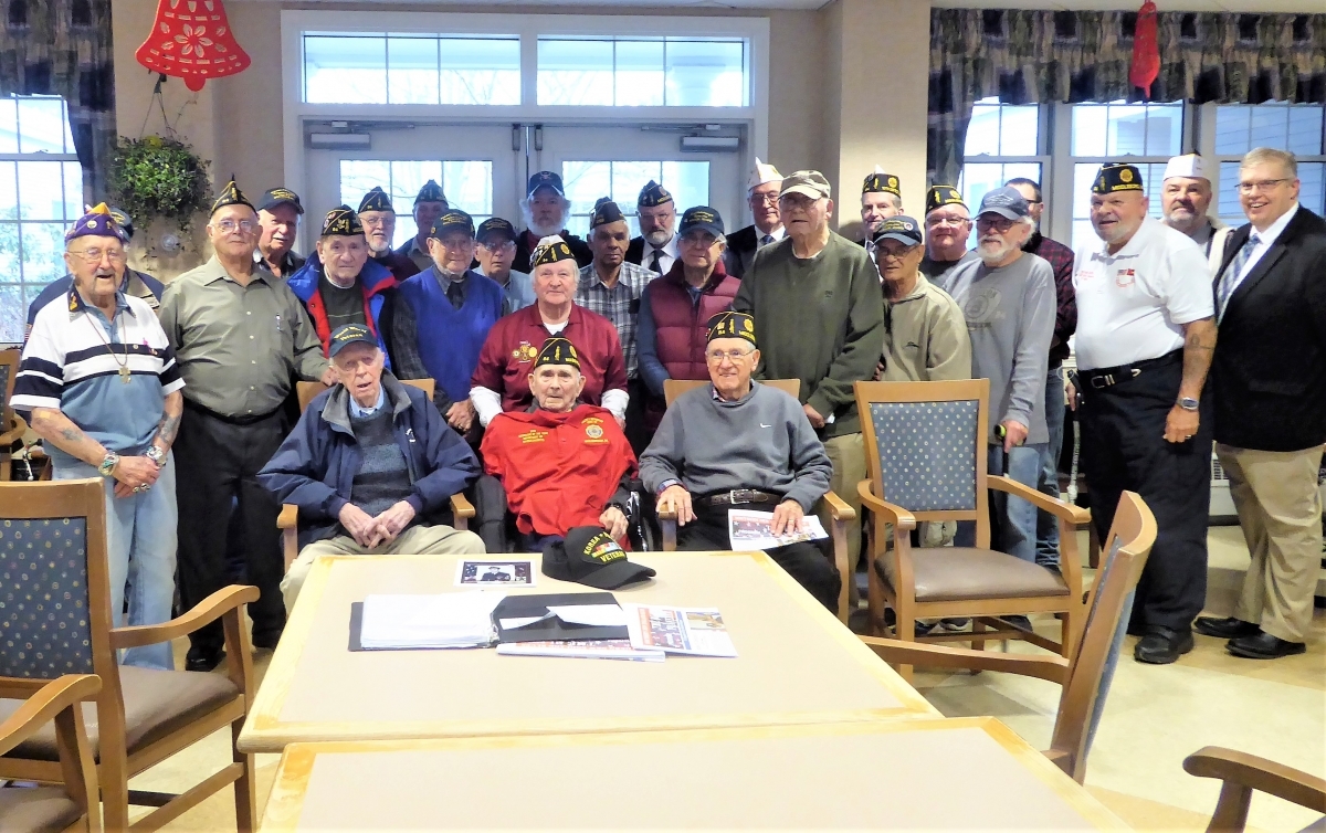 Walter Campbell, Massachusetts Legionare of the Year The American